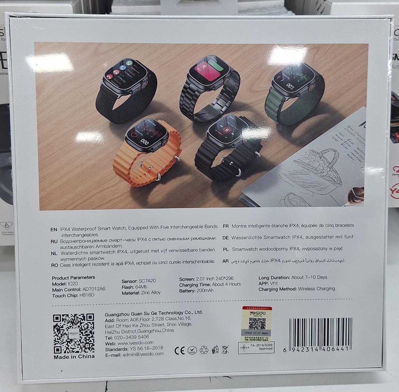 Yesido 1027 Smart Watch